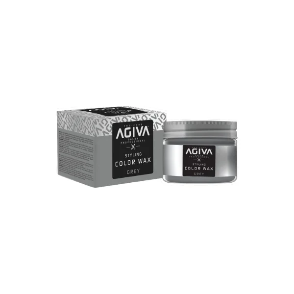 Agiva Hair Styling Color Wax Grey 120ML